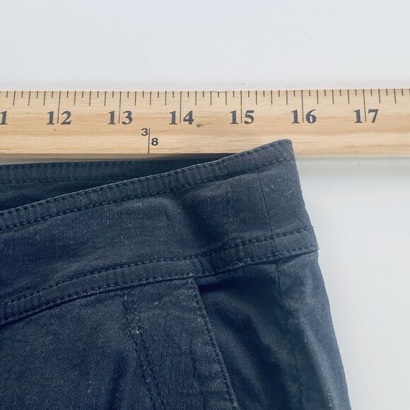 Eileen Fisher Pants Size 10 Wide Leg Gray Charcoal Minimalist Business Classic - Picture 3 of 9